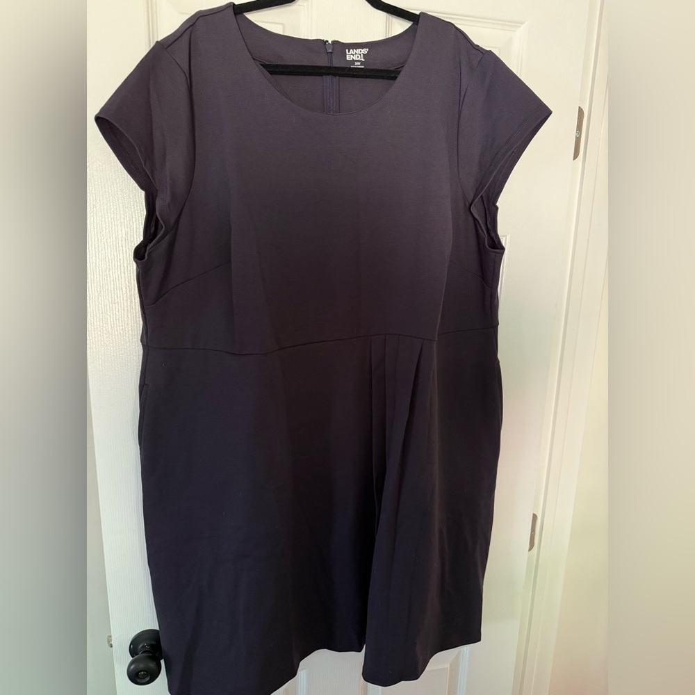 NWT Lands' End Women's Black Blouse